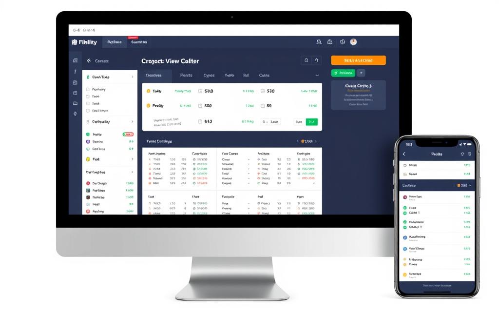 fidelity crypto platform interface
