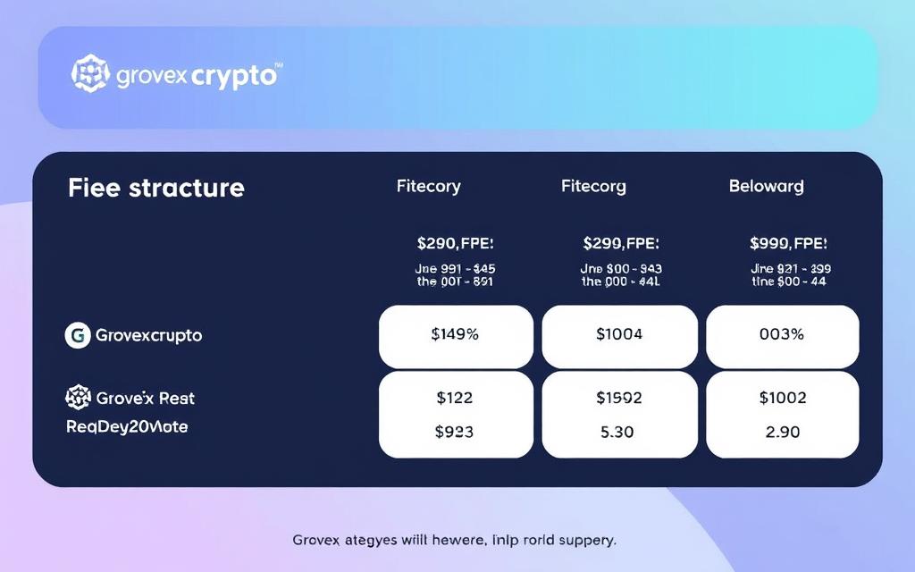 grovex crypto trading fees