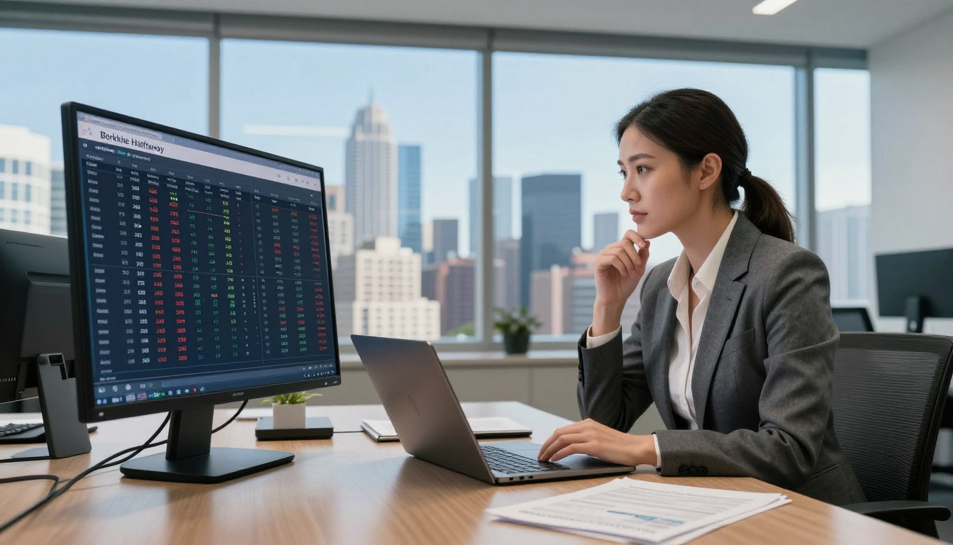 Berkshire Hathaway and Jefferies holdings shown on a filing screen